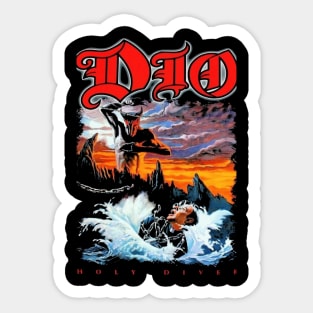 DIO HOLY DIVER MERCH VTG Sticker